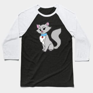 Cute Cat BKR Baseball T-Shirt